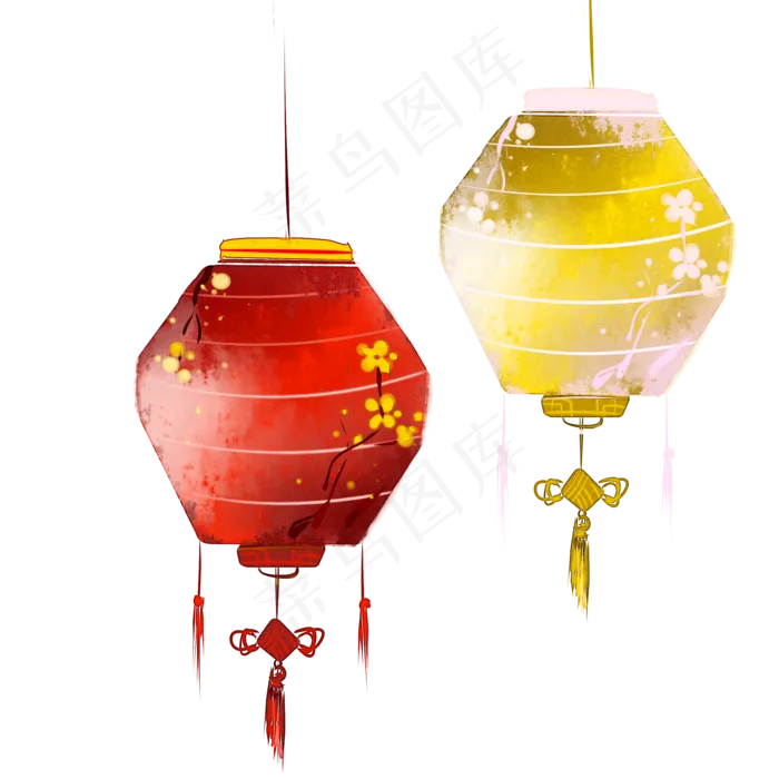 中式灯笼(2000X2000(DPI:300))psd模版下载