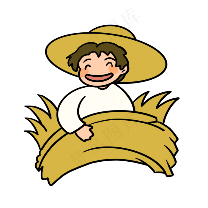 小满男孩装饰