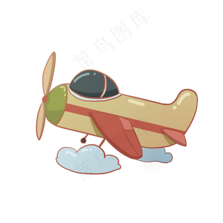 卡通儿童玩具飞机