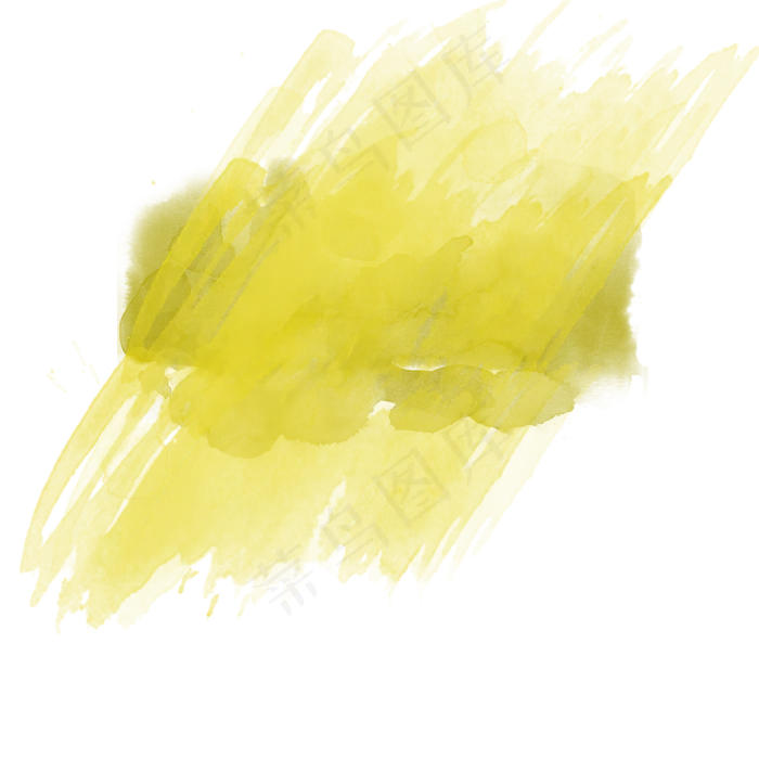 军绿色水彩痕迹效果元素(2000X2000(DPI:72))psd模版下载