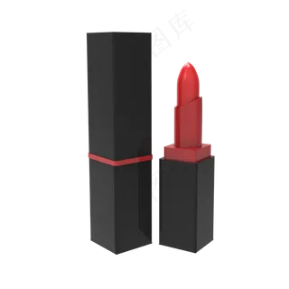 立体口红免抠素材
