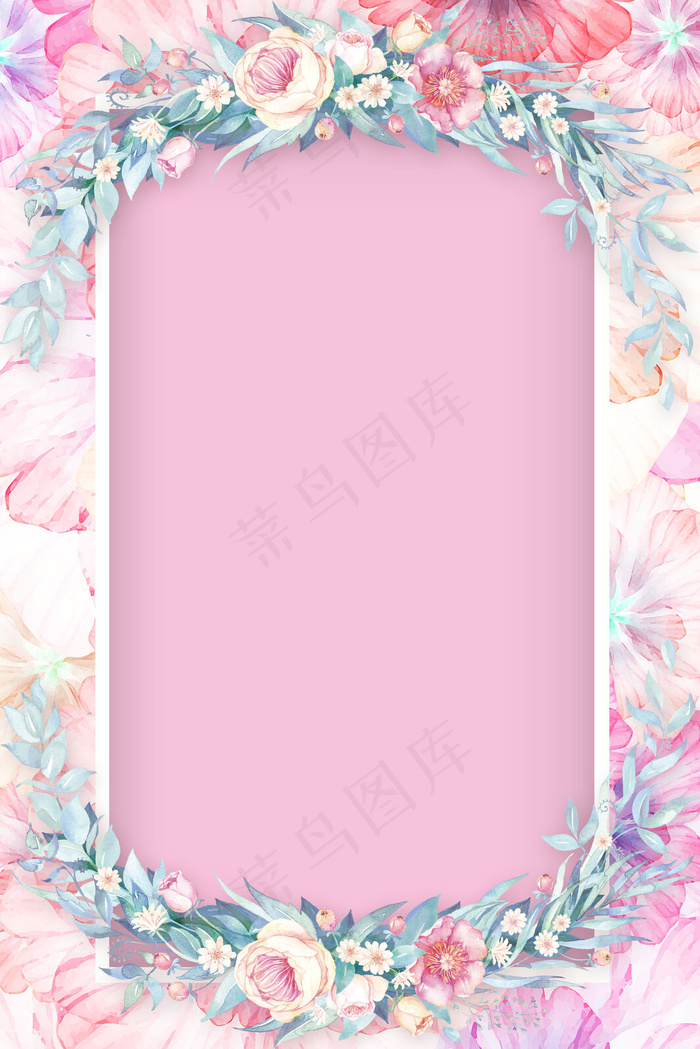 立体花朵春季上新H5(3545*5315px 	      )psd模版下载