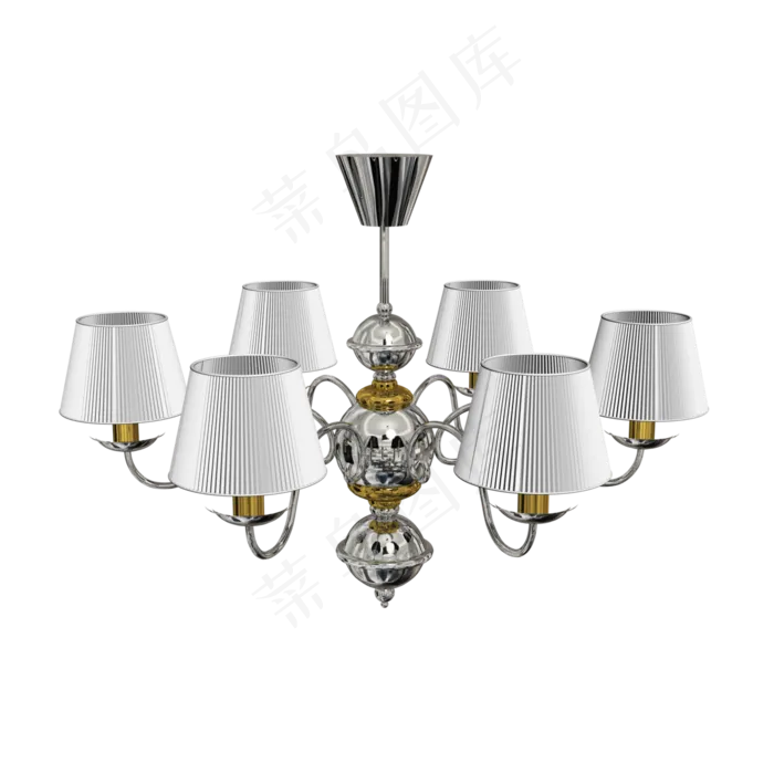 高光金属时尚吊灯(4000X4000(DPI:72))psd模版下载