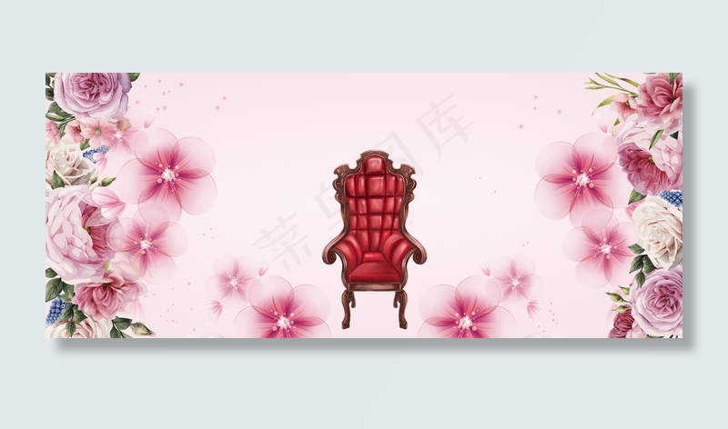 极简小清新女生节海报