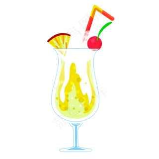 夏季沙冰菠萝饮料