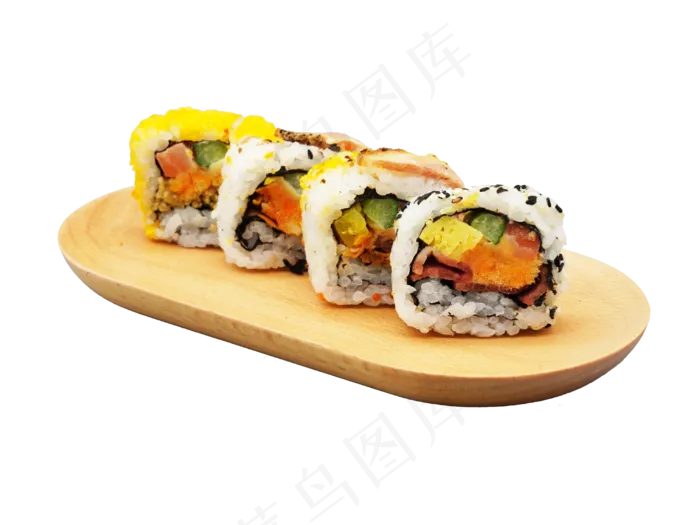 军舰寿司食物,免抠元素(4000*3000px 300 dpi )
