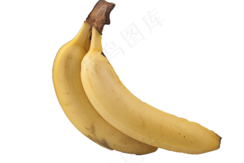 两个软糯美味的香蕉