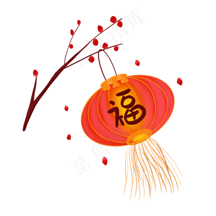 新年灯笼,免抠元素(2048X2048(DPI:132))psd模版下载