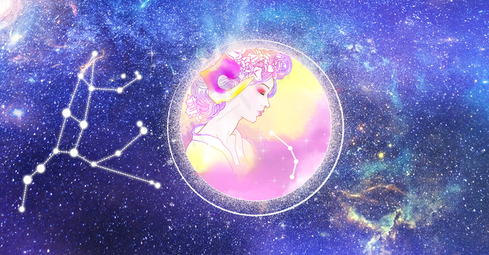 梦想光芒夜空女星座