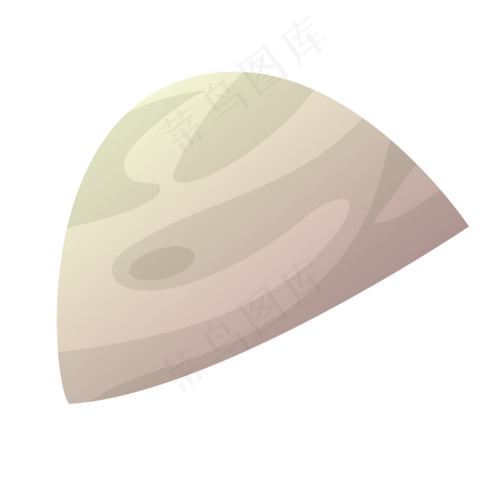 一个卡通的灰色石头(2000X2000(DPI:300))psd模版下载