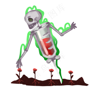 罂粟毒品禁毒宣传,免抠元素