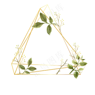 三角形花纹边框对话框文本框