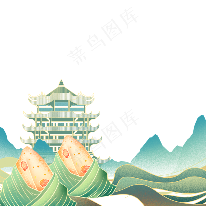 中国风国潮端午节