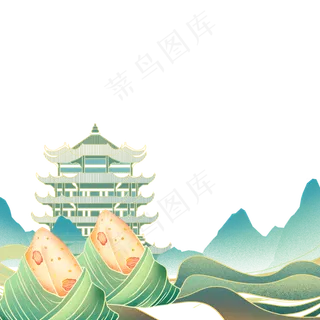 中国风国潮端午节