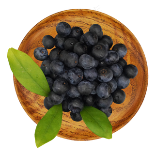 盘子水果蓝莓