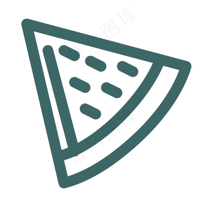 卡通西瓜零食水果(2000X2000(DPI:300))psd模版下载