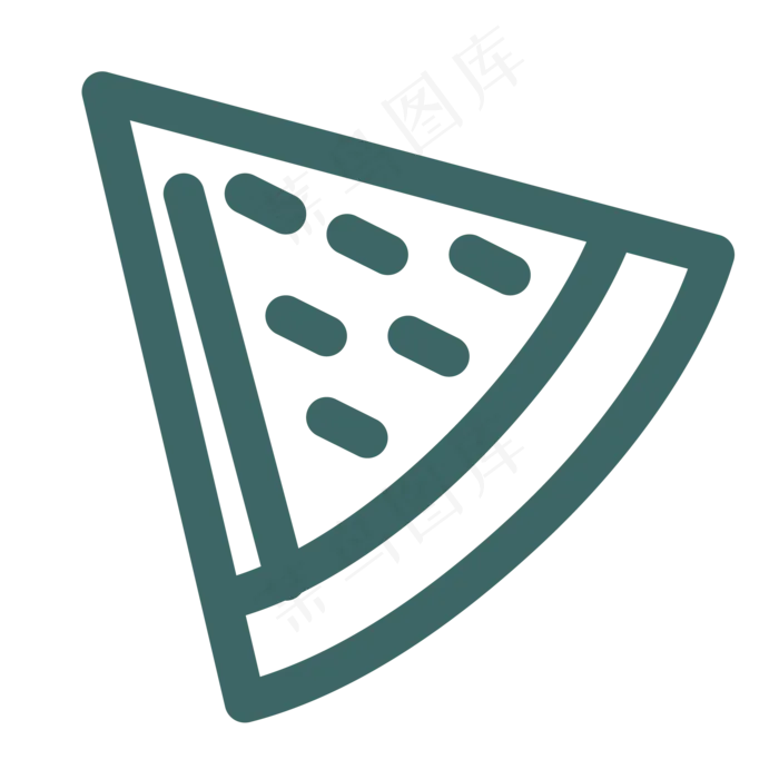 卡通西瓜零食水果(2000X2000(DPI:300))psd模版下载