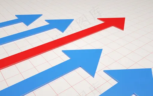 金融贸易箭头图片