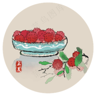 立夏杨梅24节气时令水果