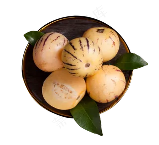 一堆水果许多水果瓜果叶子