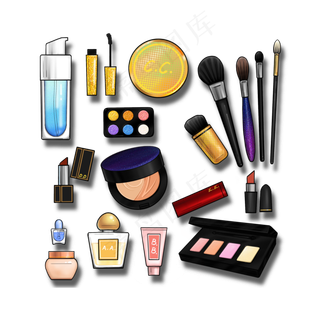 3.8妇女节唯美卡通礼物立体写实化,免抠元素