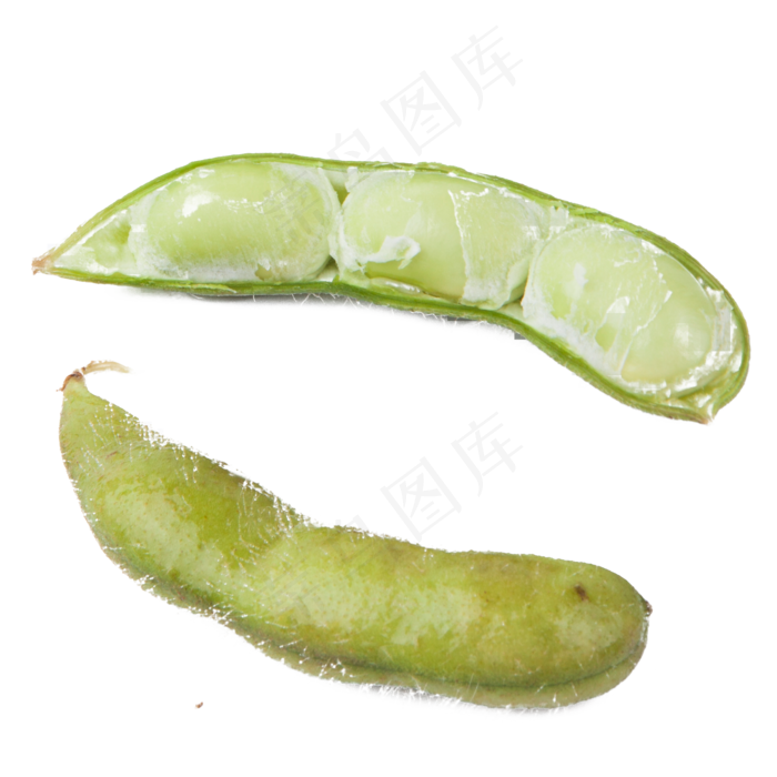 实拍一对蔬菜豆角,免抠元素