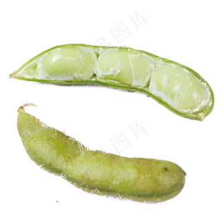 实拍一对蔬菜豆角,免抠元素