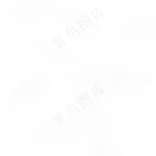 绒毛白色羽毛元素,免抠元素