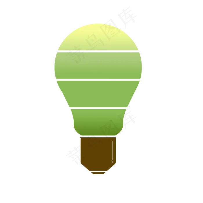 植树灯泡节约素材(2000X2000(DPI:300))psd模版下载