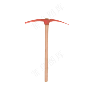 镐子矿镐劳动工具