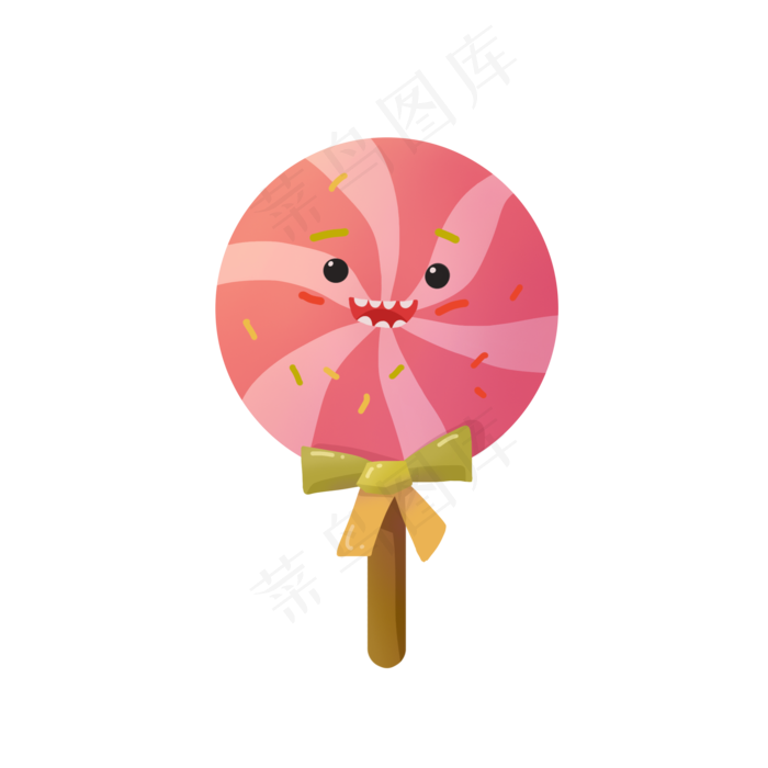 微笑表情糖果(2000X2000(DPI:300))psd模版下载