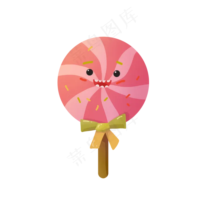 微笑表情糖果(2000X2000(DPI:300))psd模版下载