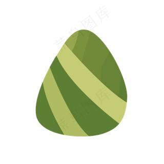 端午节粽子叶手绘设计图