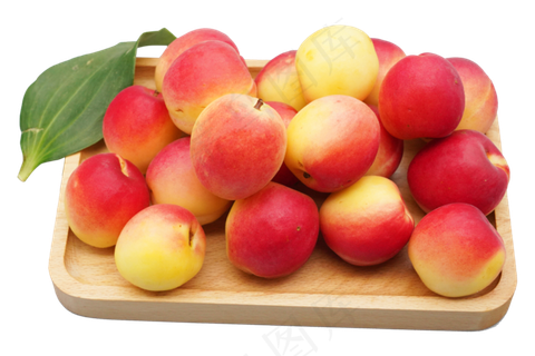 新鲜甜口桃子