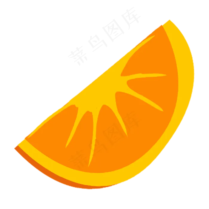 一片营养的橙子(2000X2000(DPI:300))psd模版下载