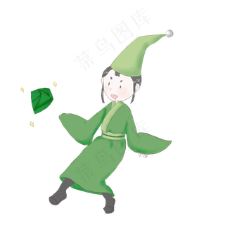 端午小精灵端午可爱粽子