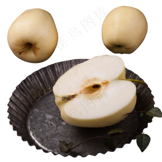 实拍果园丰盛水果梨