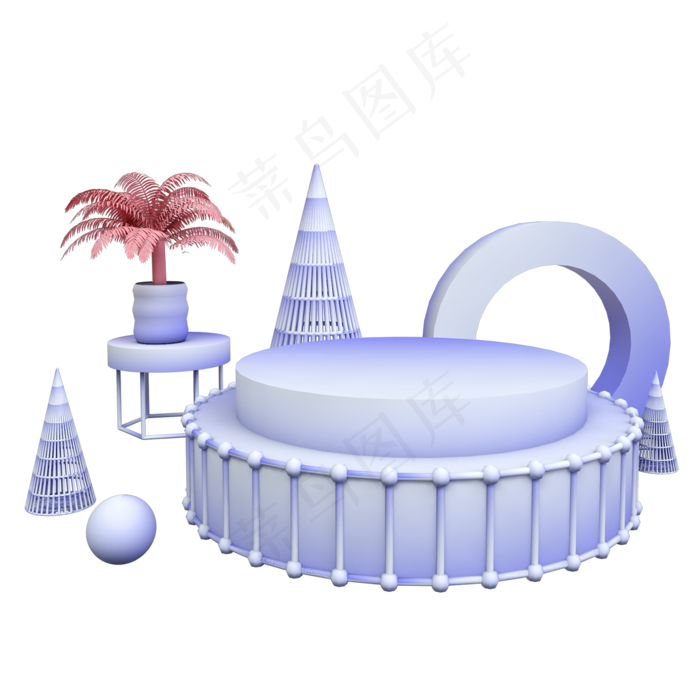 电商产品展示台618(2000X2000(DPI:300))psd模版下载