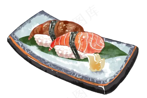 日本美食寿司,免抠元素 日本美食寿司,免抠元素