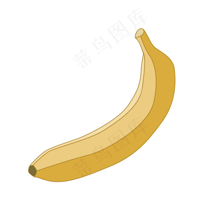 一根黄色的大香蕉