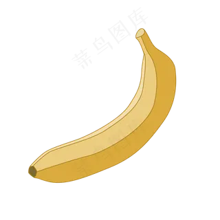 一根黄色的大香蕉