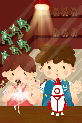 61六一儿童节玩具店