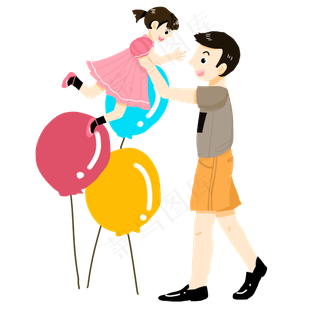 父亲节快乐节日