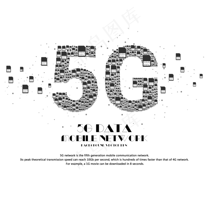 5G网络时代(2000X2000(DPI:150))psd模版下载