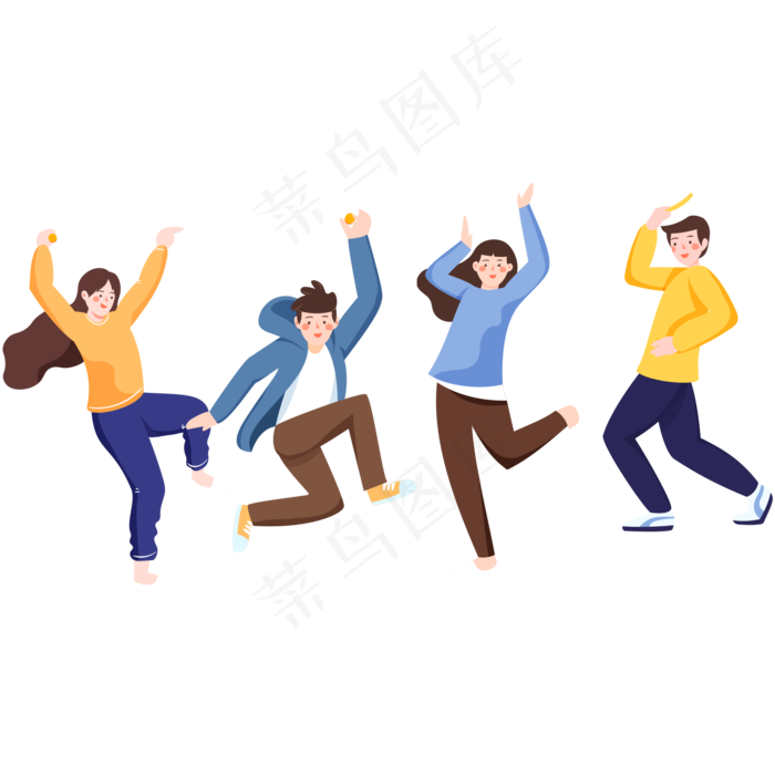 五四青年节活力年轻人