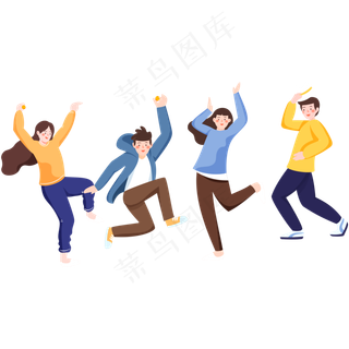 五四青年节活力年轻人