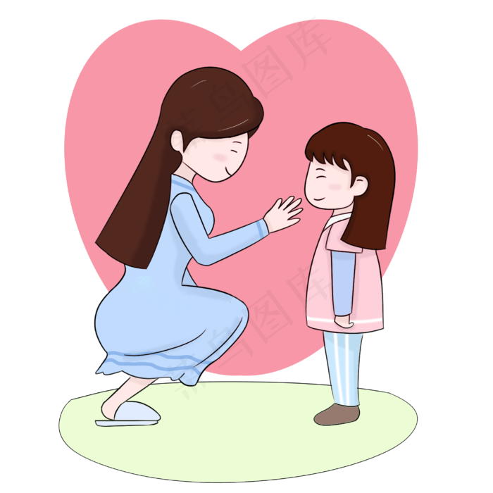 母亲节妈妈的爱手绘