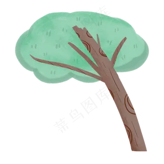 一棵绿色的大树