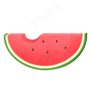 夏日水果切块半圆形仿真西瓜