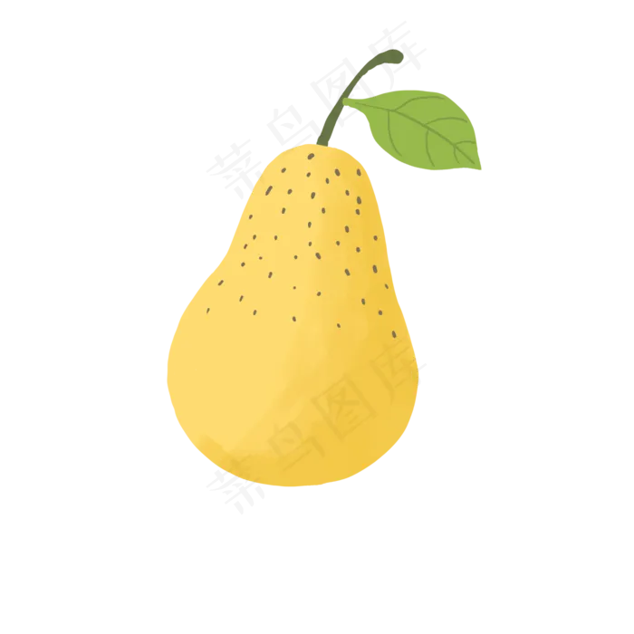 纹理黄色梨PNG(2000X2000(DPI:300))psd模版下载